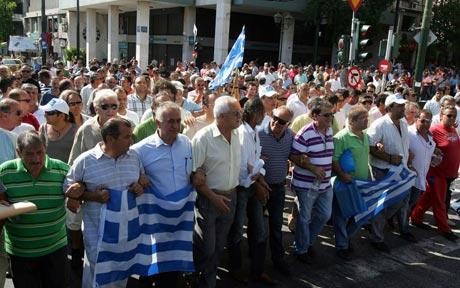 В Греции всеобщая забастовка переросла в беспорядок - ảnh 1